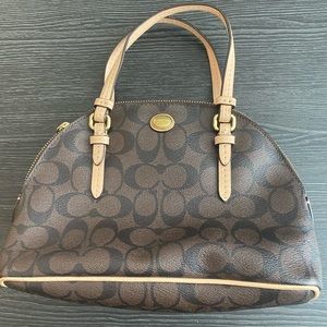 Great Condition Mini Coach Satchel Handbag